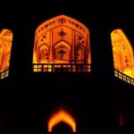 پل خواجو در شب اصفهان تورز
