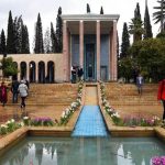 محوطه ارامگاه سعدی شیرازی