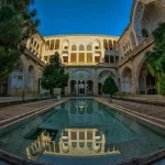 معماری خانه طباطبایی کاشان